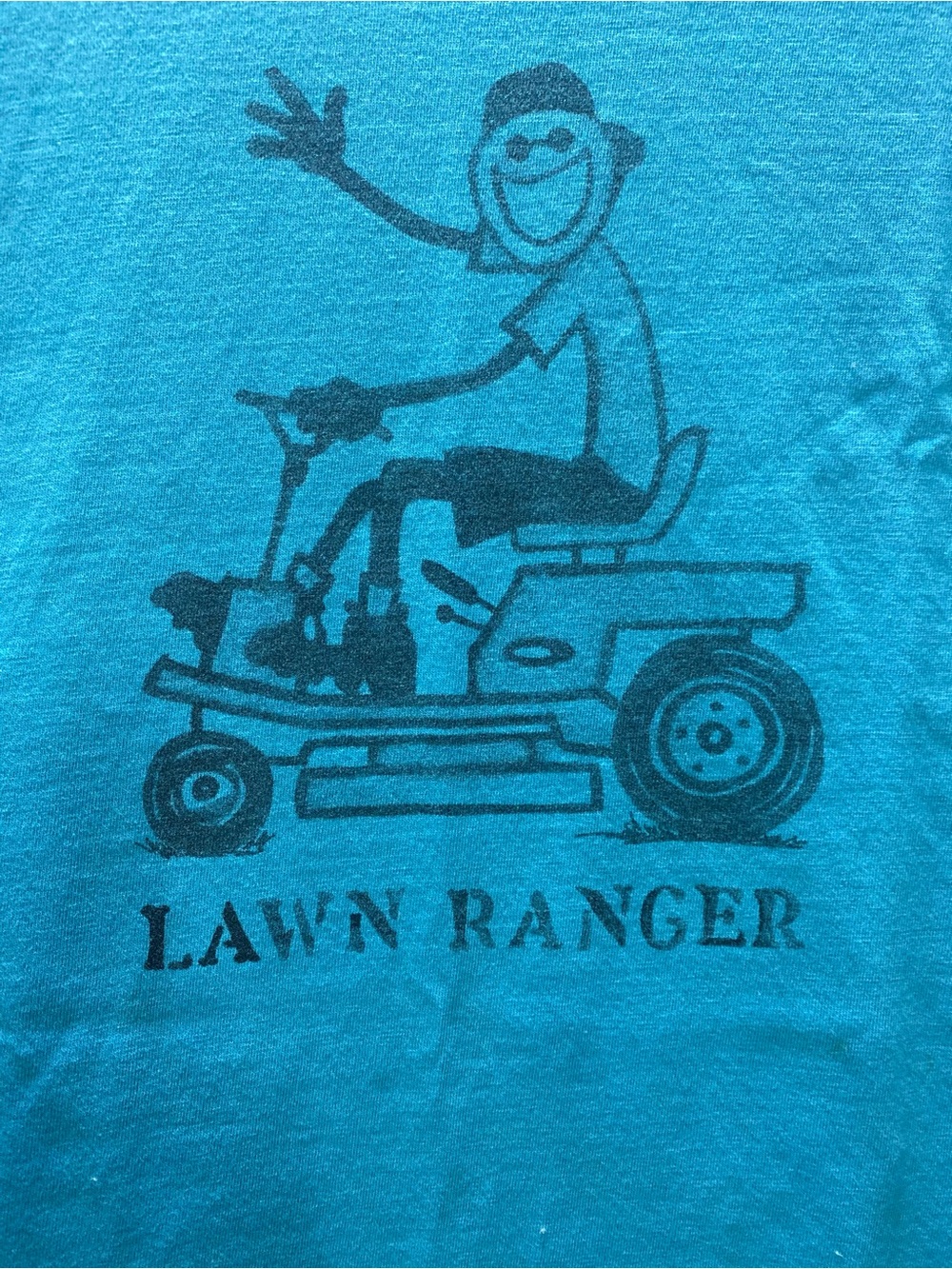 Life is good Crusher Tee Lawn Ranger Graphic Blue Men's XL cotton #summer - Picture 2 of 11